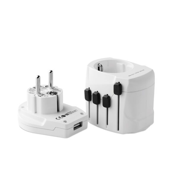 Universaalne reisilaadija, Pro World & Usb. 3-Pole