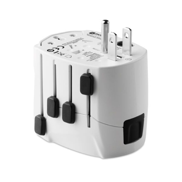 Universaalne reisilaadija, Pro World & Usb. 3-Pole