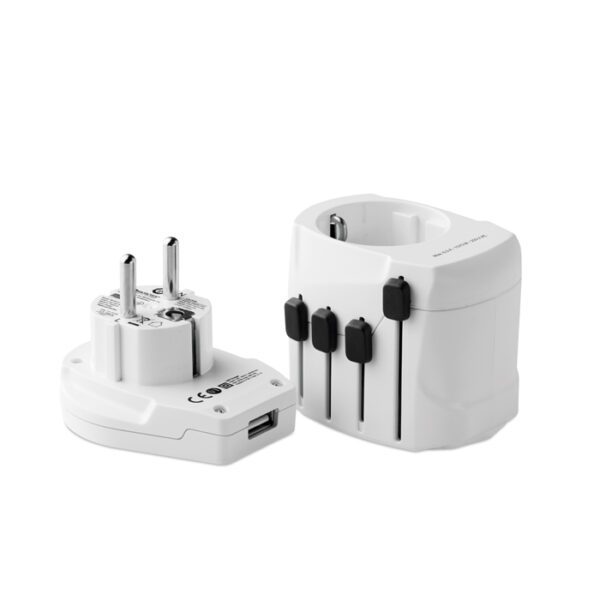 Universaalne reisilaadija, Pro World & Usb. 3-Pole