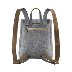 Vildist seljakott nahast detailide ja taskutega