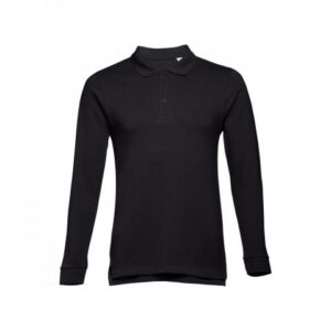 BERN. Men's long sleeve polo shirt - Image 1