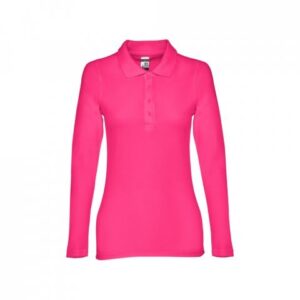 BERN WOMEN. Women's long sleeve polo shirt - Image 3