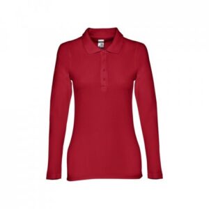 BERN WOMEN. Women's long sleeve polo shirt - Image 7