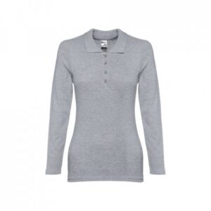 BERN WOMEN. Women's long sleeve polo shirt - Image 9