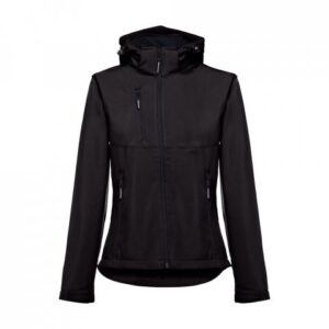ZAGREB WOMEN. Women's softshell with removable hood - Image 3