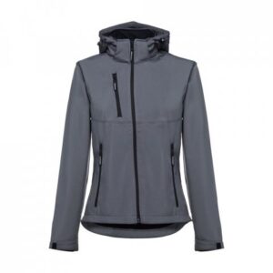 ZAGREB WOMEN. Women's softshell with removable hood - Image 5