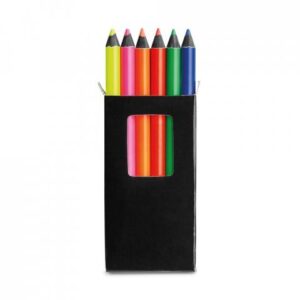 MEMLING. Pencil box with 6 coloured pencils - Image 3