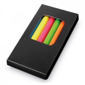 MEMLING. Pencil box with 6 coloured pencils - Image 4