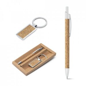 LAVRE. Ballpoint and keyring set - Image 3