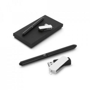 Ball pen and USB flash drive set, 4GB - Image 3